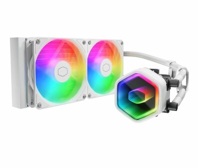 Cooler Master MasterLiquid 240 Core II ARGB Waterk. Wit
