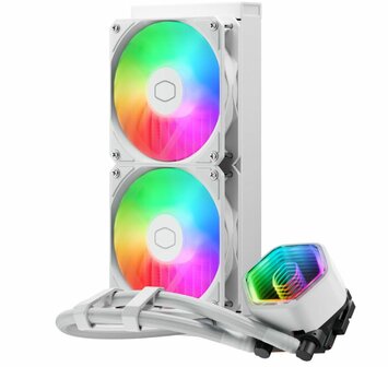 Cooler Master MasterLiquid 240 Core II ARGB Waterk. Wit