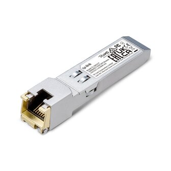 TP-Link Gigabit 1000BASE-T RJ4S FP module.