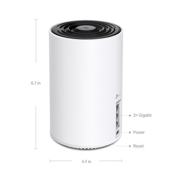 TP-Link Deco XE75 - AXE5400 Mesh WiFi6E set van 2.