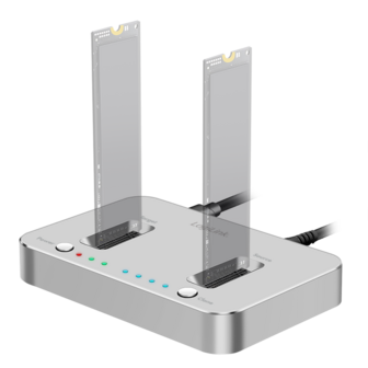 Dockingstation LogiLink 2x M.2 NVMe - USB3.2
