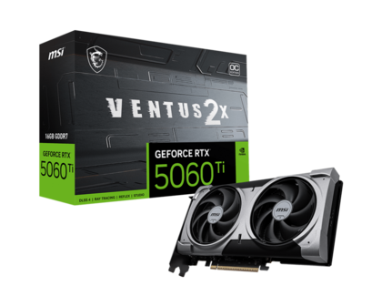 5060Ti MSI RTX VENTUS 2X OC Plus 16GB/3xDP/HDMI
