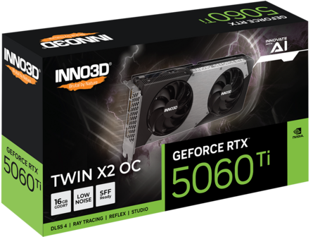5060Ti Inno3D RTX Twin X2 OC 16GB/3xDP/HDMI