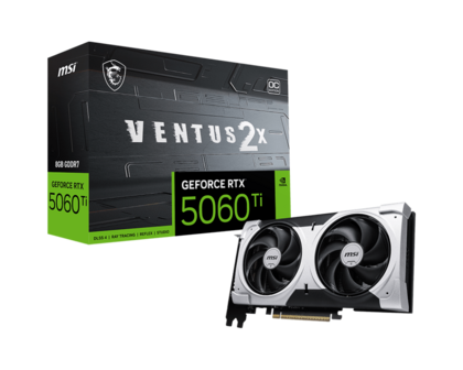 5060Ti MSI RTX VENTUS 2X OC Plus 8GB/3xDP/HDMI