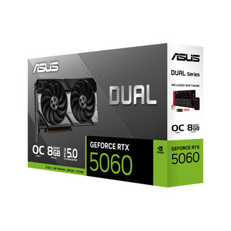 5060 ASUS DUAL RTX OC 8GB/3xDP/HDMI