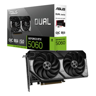 5060 ASUS DUAL RTX OC 8GB/3xDP/HDMI