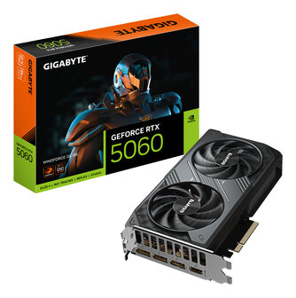 5060 Gigabyte RTX WINDFORCE OC 8GB/3xDP/HDMI