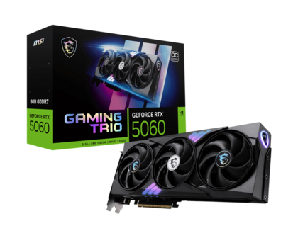 5060 MSI RTX GAMING TRIO OC 8GB/3xDP/HDMI