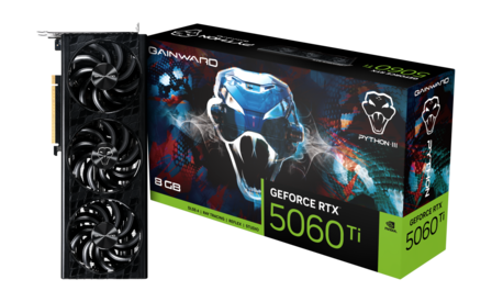 5060Ti Gainward RTX Python III 8GB/3xDP/HDMI