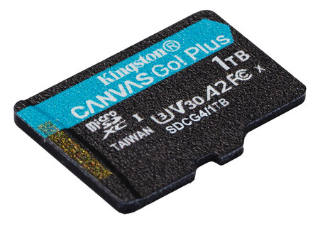 SDXC Card Micro 1TB Kingston U3 V30 A2 Canvas Go! Plus
