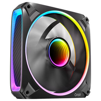 Antec Orbit 120 ARGB PWM Zwart set van 3