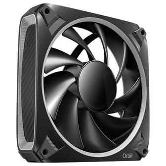 Antec Orbit 120 ARGB PWM Zwart set van 3