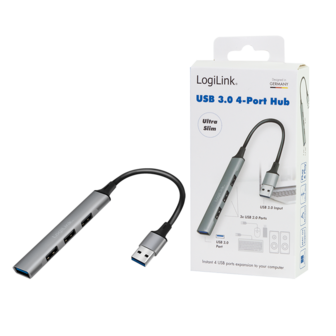 LogiLink 4 Port, USB-A 3.0 passief