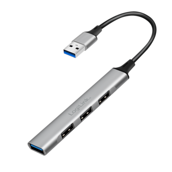 LogiLink 4 Port, USB-A 3.0 passief