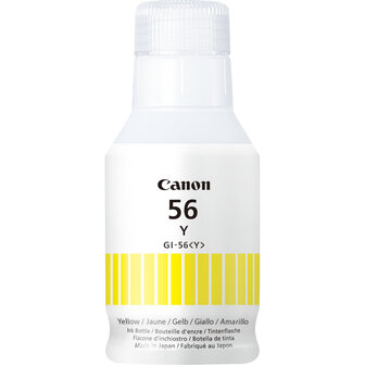 Canon (I) GI-56Y Inktfles Geel 135,0ml (Origineel)