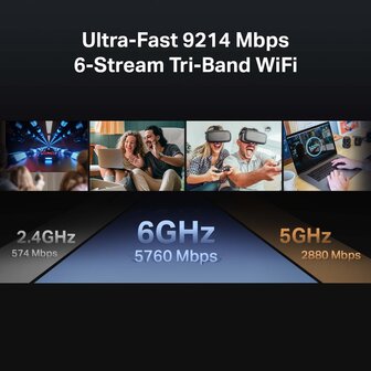 TP-Link Archer BE550 Wifi7 9200Mbps Gigabit.