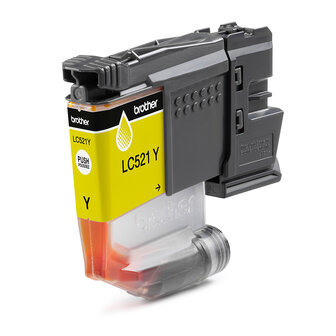 Brother LC-521Y Geel 500 pagina&#039;s (Origineel)