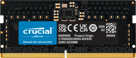 SODIMM 8GB DDR5/5600 CL46 Crucial Tray