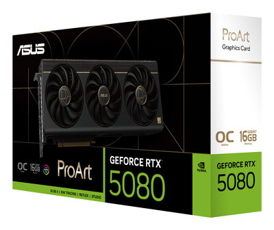 5080 ASUS PROART RTX OC 16GB/2xDP/1xHDMI/1xUSB-C