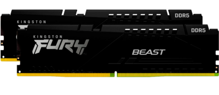 32GB DDR5/6000 CL30 (2x 16GB) Kingston FURY Beast Black