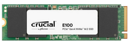 1TB M.2 PCIe NVMe Crucial E100 5000/4500 tray