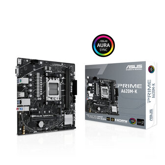 Asus AM5 A620M-K PRIME - DDR5/M.2/HDMI/VGA/&micro;ATX