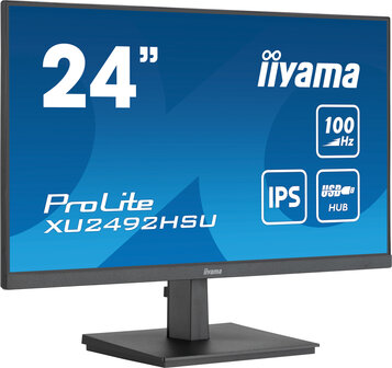 24&quot; Iiyama ProLite XU2492HSU-B6 FHD/DP/HDMI/4xUSB/IPS