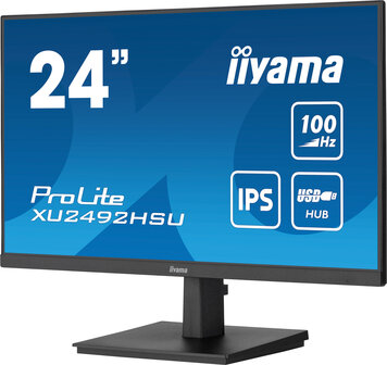 24&quot; Iiyama ProLite XU2492HSU-B6 FHD/DP/HDMI/4xUSB/IPS