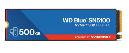 500GB M.2 PCIe NVMe WD Blue SN5100 6600/5600