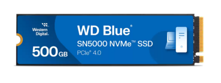 500GB M.2 PCIe NVMe WD Blue SN5000 5000/4000