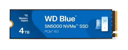 4TB M.2 PCIe NVMe WD Blue SN5000 5500/5000