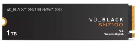 1TB M.2 PCIe NVMe WD Black SN7100 7250/6900