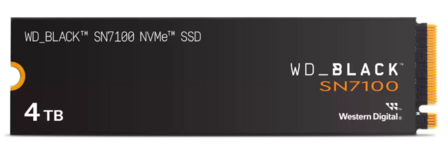 4TB M.2 PCIe NVMe WD Black SN7100 7000/6700