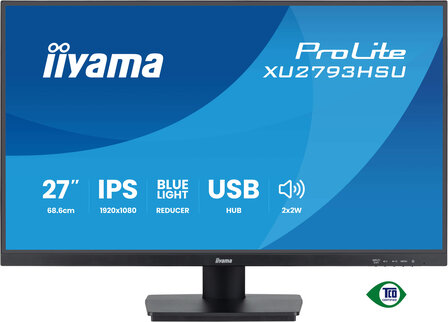 27&quot; Iiyama ProLite XU2793HSU-B7 FHD/DP/HDMI/100Hz/IPS