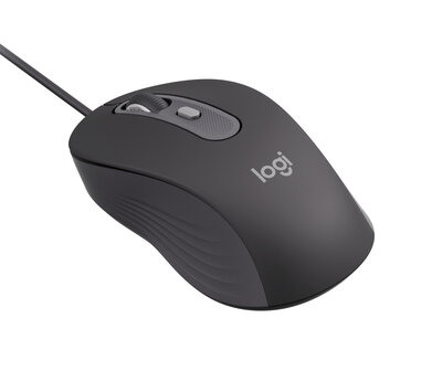 Logitech Signature M520 for Business Optical USB-C Zw.