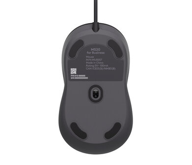 Logitech Signature M520 for Business Optical USB-C Zw.