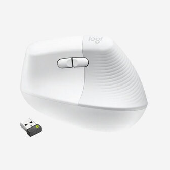 Logitech Lift Vertical Ergonomic Wit Retail Wireless