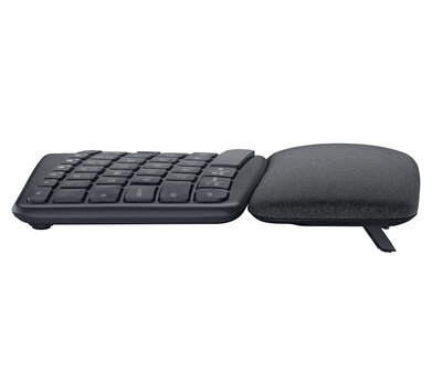 KB Logitech Ergo K860 for business Zwart Wireless