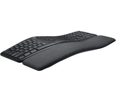 KB Logitech Ergo K860 for business Zwart Wireless