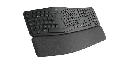 KB Logitech Ergo K860 for business Zwart Wireless