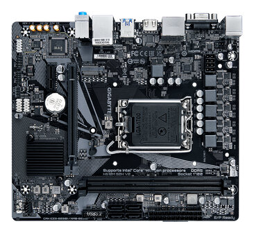Gigabyte 1700 H610M S2H V2 - DDR5/M.2/2xDP/HDMI/VGA