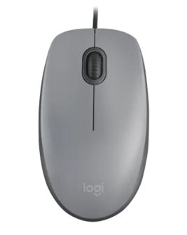 Logitech M110 Silent Optical USB Grijs Retail