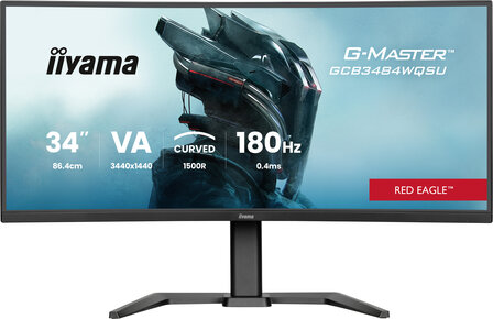 34&quot; Iiyama G-Master GCB3484WQSU-B1 Curved/UWQHD/180Hz/VA