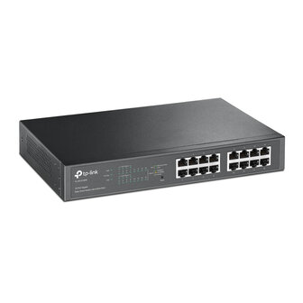 TP-Link 16Port 1Gbps Desktop/Rackmountable PoE+.