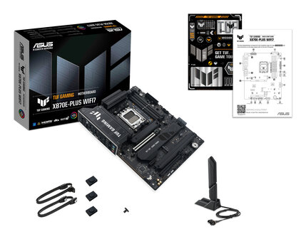 ASUS AM5 X870E-PLUS WIFI7 TUF GAMING - DDR5/4xM.2/HDMI/