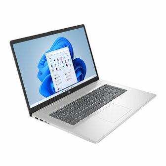 HP 17,3" R5-7/8GB/512GB/FHD IPS/W11 Zilver
