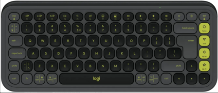 KB Logitech POP ICON KEYS BT Zw/Gr