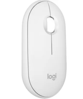 Logitech Pebble 2 M350s Optical Wit Wirel. BT DONGLELESS