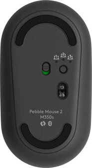 Logitech Pebble 2 M350s Optical Zw. Wirel. BT DONGLELESS