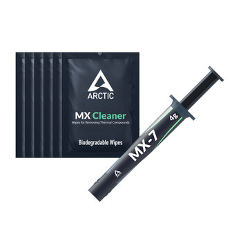 CPU koelpasta Arctic Thermal Compound MX-7 4gram+cleaner